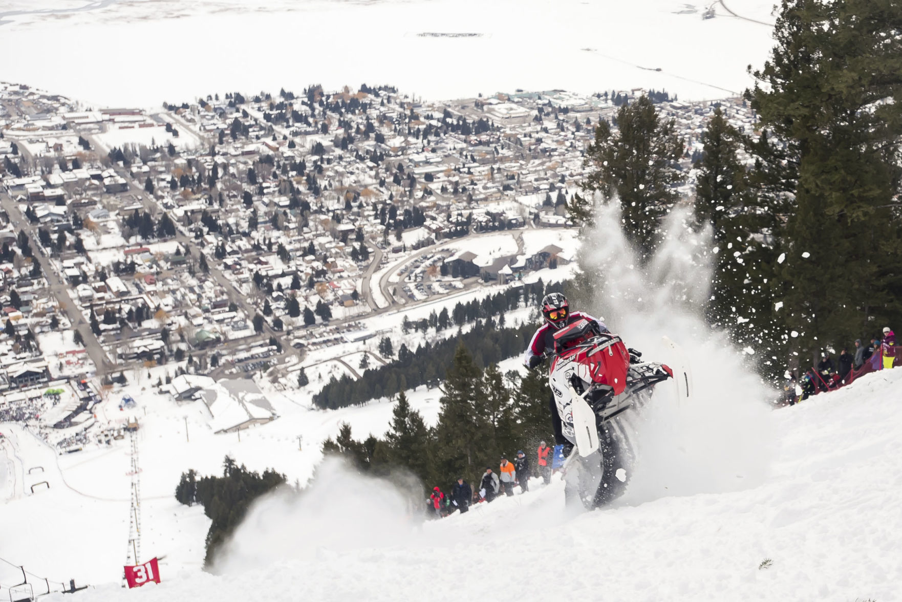 43rd annual World Championship Snowmobile Hill Climb